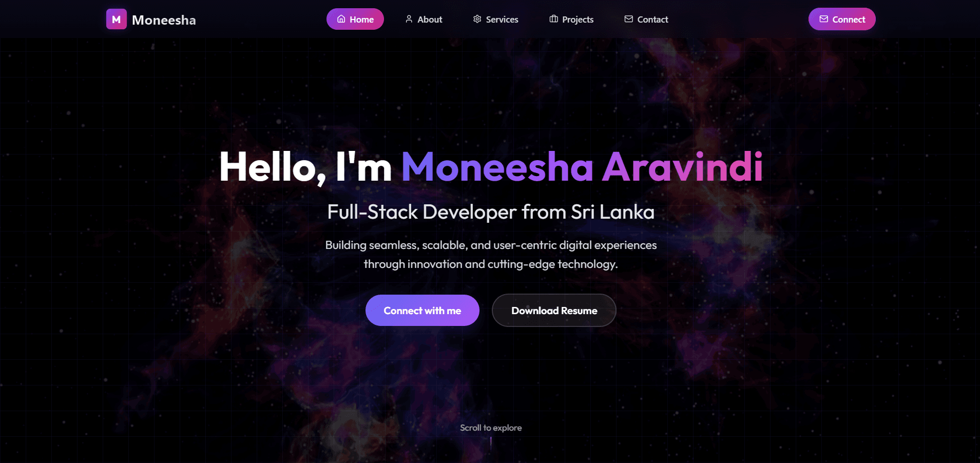 Portfolio – React.js Web Developer Showcase